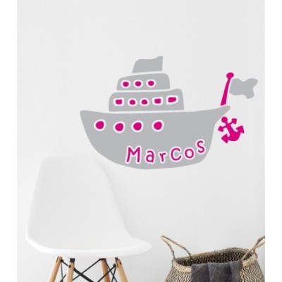 Personalized  Sailboat Decal
